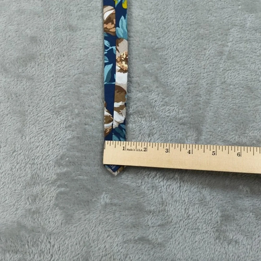 Penguin‎ Skinny Tie Mens 57.5 x 2.25 Floral Flowers Munsingwear Slim Mod